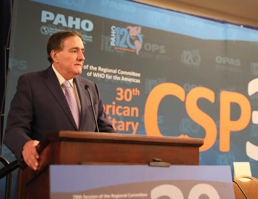 Conferencia de Prensa desde la sede de la 52 Asamblea General de la OEA