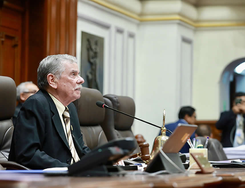 Congreso de la República: Nadie sabe si habrá o no sesión extraordinaria para sacar a Jeri de la presidencia